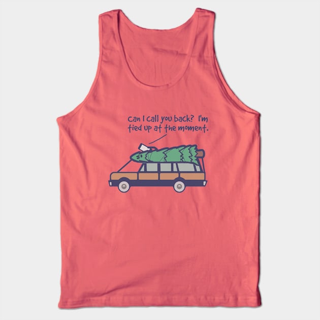 Tied Up Right Now Tank Top by Bigfinz